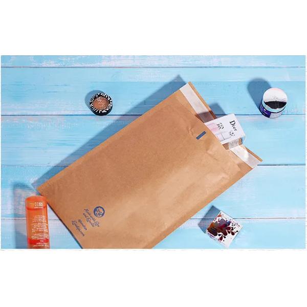 100% Paper Biodegradable Self Adhesive Courier Bags Padded Mailers