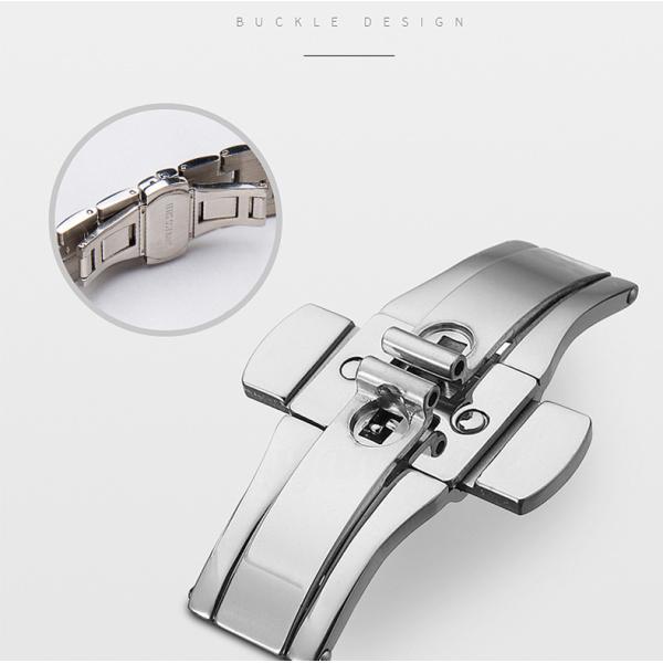 Stainless Steel Minimalist Mechanical Watch Mens Mechanical Watches