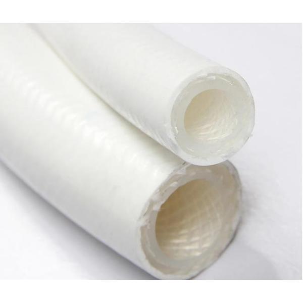 50m/Roll Double Polyester Fiber Braid Reinforced Silicone Hose 3/16 Id Silicone Tubing