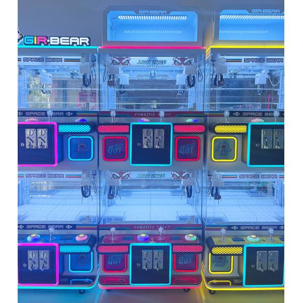 Arcade Game Machine Coin Operated Vending Mini Claw Machine With Bill Acceptor Mega Mini Claw Machine