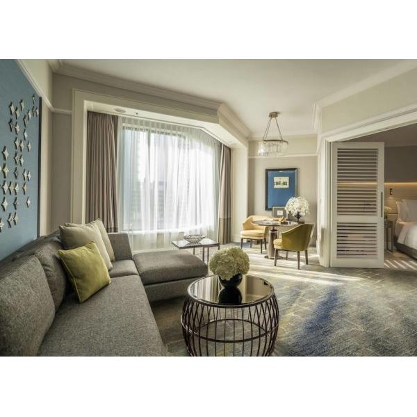 Софа ткани мебели комнаты прожития гостиницы ODM коммерчески