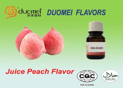 Jelly Ripe Juicy Peach Food Grade Flavoring Liquid ISO HALAL Certificates