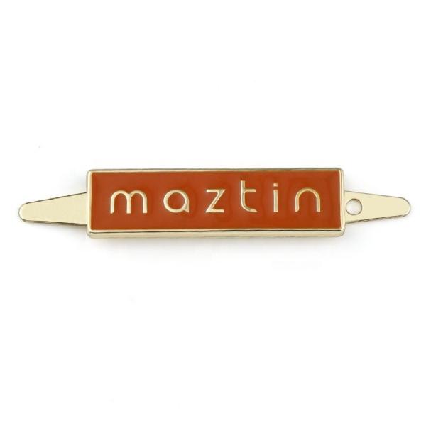 Custom Embossed Metal Name Plate for Eco-friendly Handbags Bag Hardware