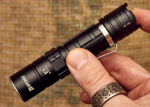 Smooth Reflector Metal Body EDC Handheld LED Flashlights
