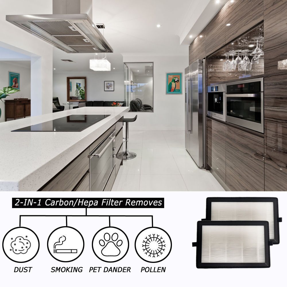 99.97% Effective H13+PP Honeycomb with Carbon Column Air Purifier Replacement Filter in Customizable Size