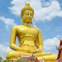 71M Alta Grande Estátua de Buda Copper Bronze Buddha Escultura Na Tailândia