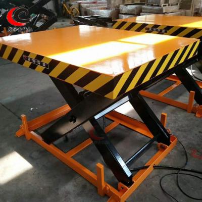 O controle da mão do armazém hidráulico Scissor a certificação do CE da plataforma do elevador