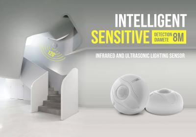 Sensor para o Smart Home, montagem de PIR do teto