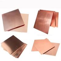 98Plaque en alliage de cuivre de pureté de 0,5% largeur 500 mm-1500 mm Tubes échangeurs de chaleur