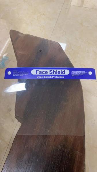 Industrial Safety Face Shield Large Arc Thin Curved Surface Transparent Cover