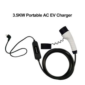 IEC 61851の16A携帯用電気自動車の充電器5Mケーブル