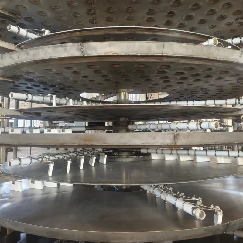 SUS316L Continual Plate Dryer Machine 21kw For Ammonium Sulfate