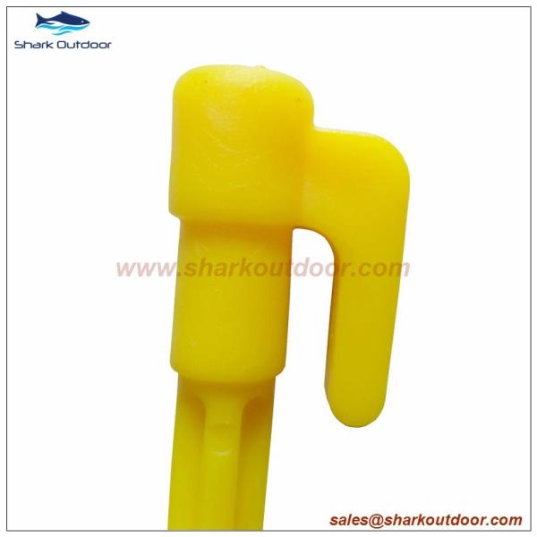 6 Mini Plastic tent pegs tent stake garden pegs