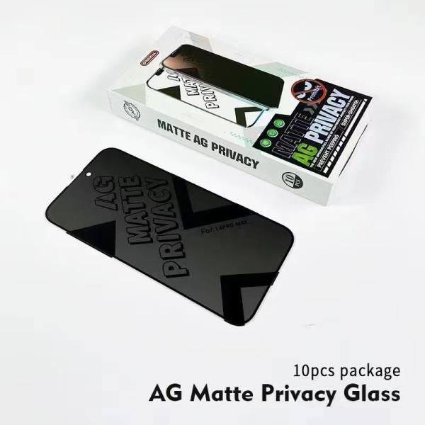 AG Matte Cell Phone Protective Glass iPhone 14 Pro Max 11 Iphone tela de privacidade