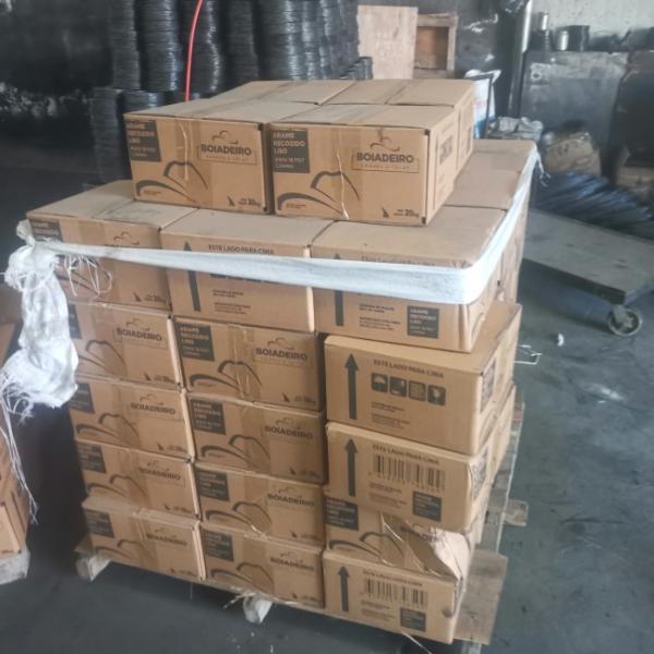 Small Coil BWG18 1.24mm Black Annealed Twist Wire Double Wire For Brasil