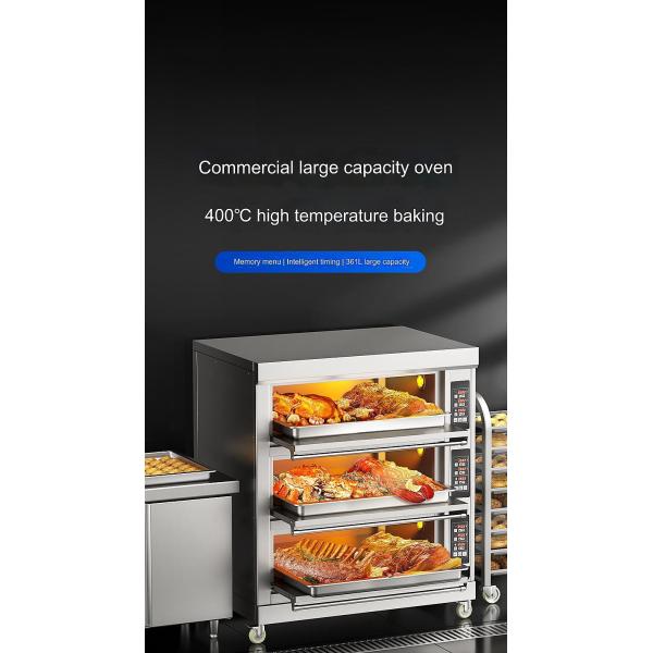 250 KG Professional Baking Ovens Small Size Gas and Electric Deck Pizza Oven for Bakery