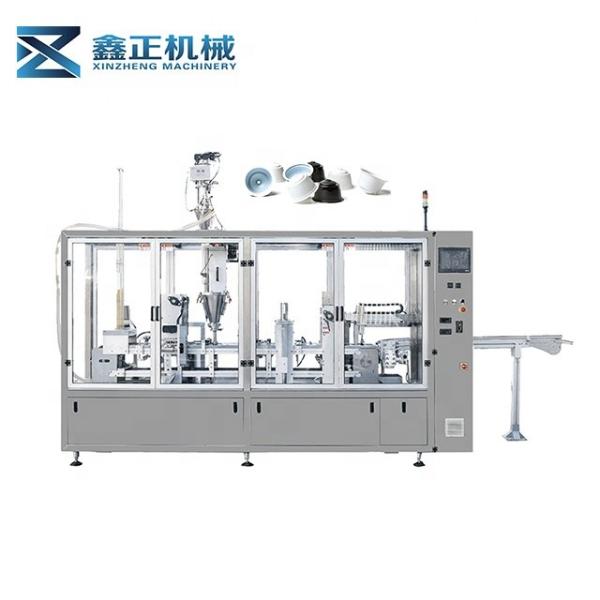 Industrial Coffee Capsule Filling And Sealing Machine Two Lanes K - Cup