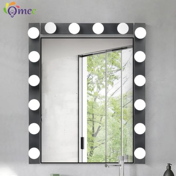 Bathroom Decor Mirror Light Dimming Cabinet Makeup Lights ball Around Mirror Wall Lamps (WH-MR-77)