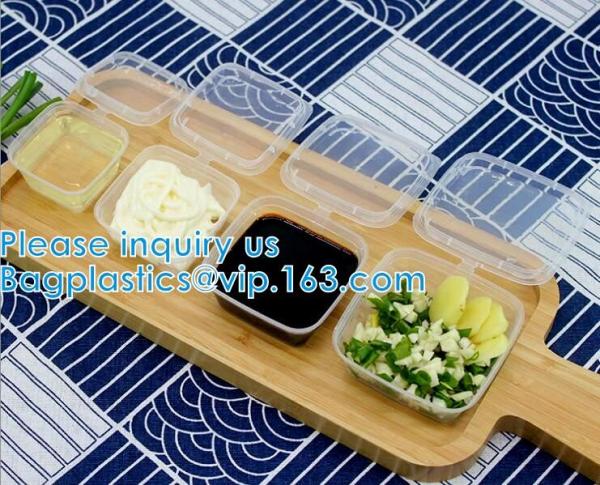 Sauce cup, Chutney pot, Slime Storage Container, Box With Lids, Kitchen Organizer, Baking Jelly Dessert Cup