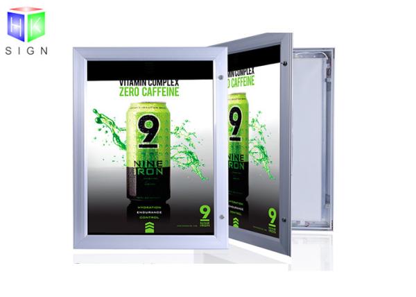 Aluminum Profile Snap Lock Display Light Box Signs Outdoor Large Acrylic Sheet