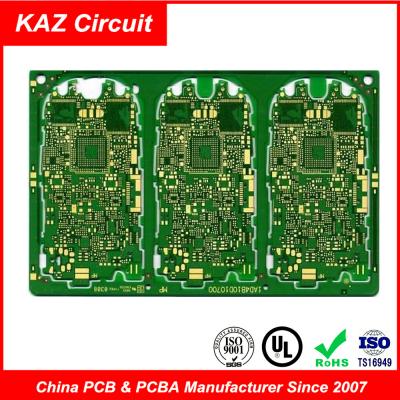 Os furos cegos de Burried 4-10 camadas FR4 1OZ ENIG HASL OSP HDI imprimiram o PWB das placas de circuito