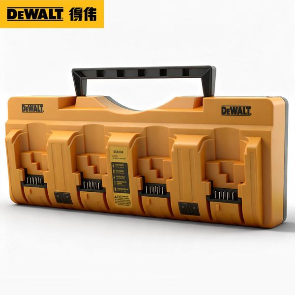 4 Ports Dewalt Multi Battery Charger DCB127 DCB120 DCB200 DCB204 DCB206 DCB182
