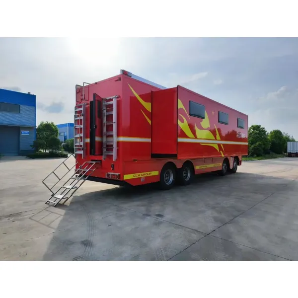 Premium Dongfeng 4X4 All-Wheel Drive Professional Wilderness Camping Recreational Vehicles Motorhome
