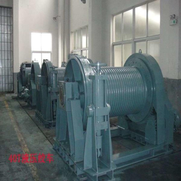 15ton Diesel Mooring Winch Hydraulic Drum Anchor Winch OEM DOM