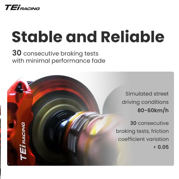 TEI P60NS 6 Pistons R18 R19 Big Brake Kit Modified Auto Brake Systems Caliper Parts for Lexus IS250 IS300 XE20 XE30 2005-2022
