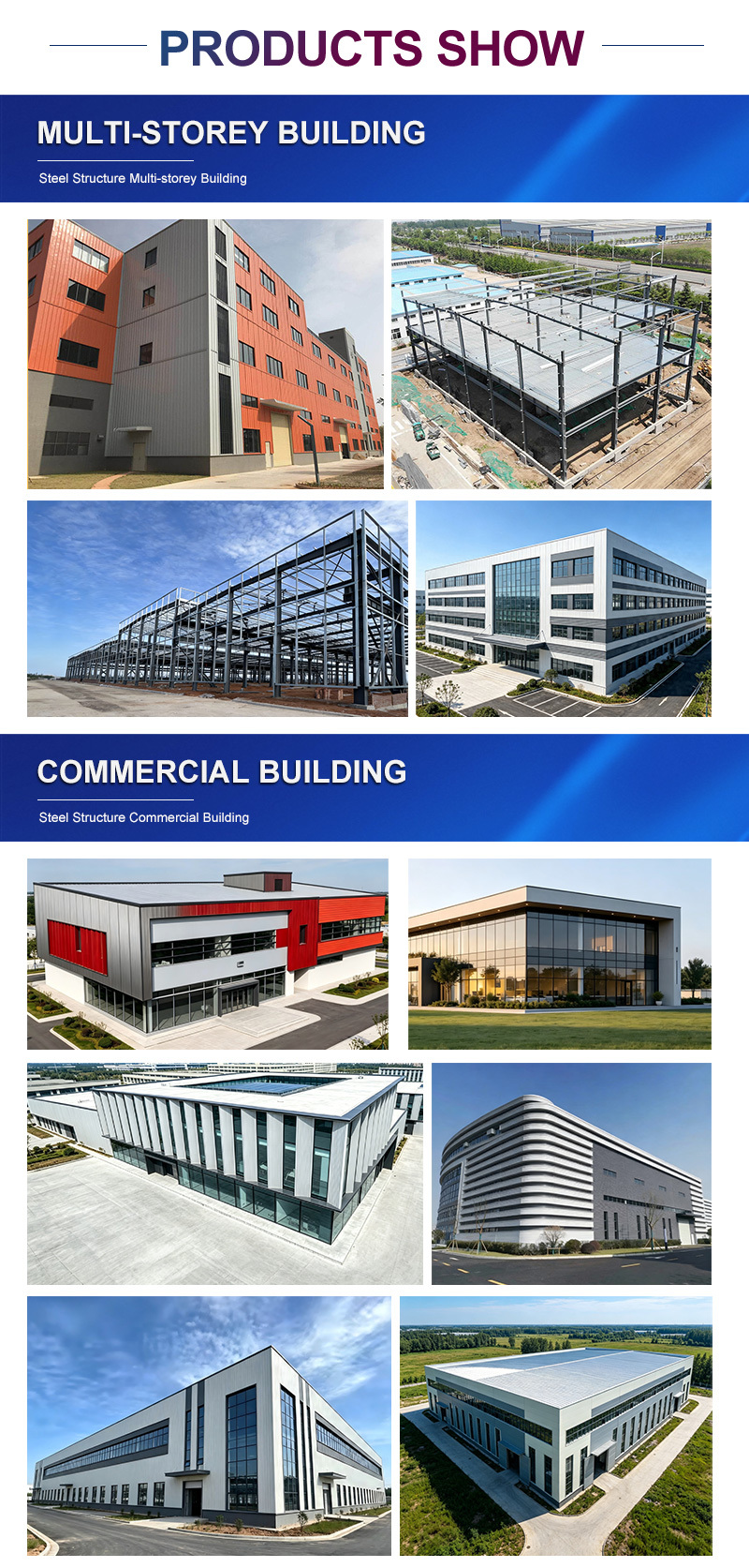 Multi Story Office Building Design Modular Structure for Headquarters Project