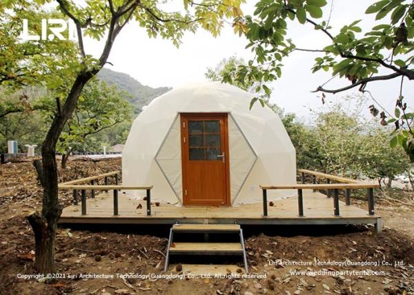 Geodesic Dome Round Glamping Hotel Resort Tents Platform