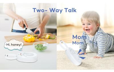 Two Way Talk Audio Baby Call Monitor Alarm Clear Sound 1000ft Wireless