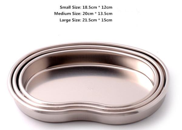 Silver Stainless Steel Sterilization Container With Small , Medium , Large Size