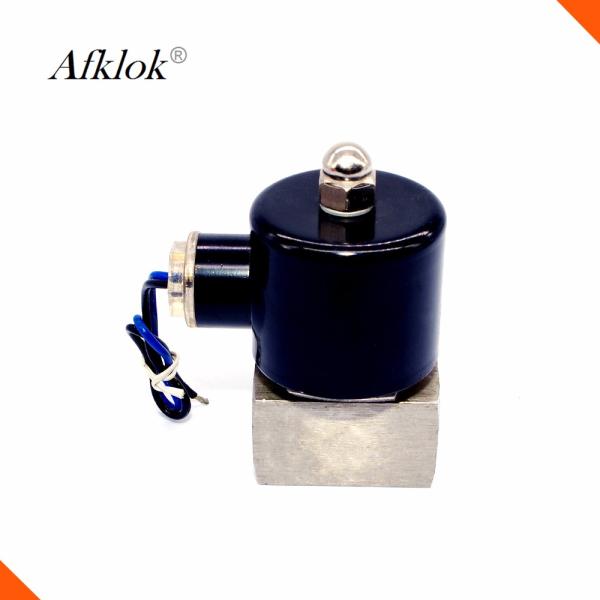 2 Way Lpg Gas Solenoid Valve 1 Inch Stainless Steel Low Pressure CE Certification