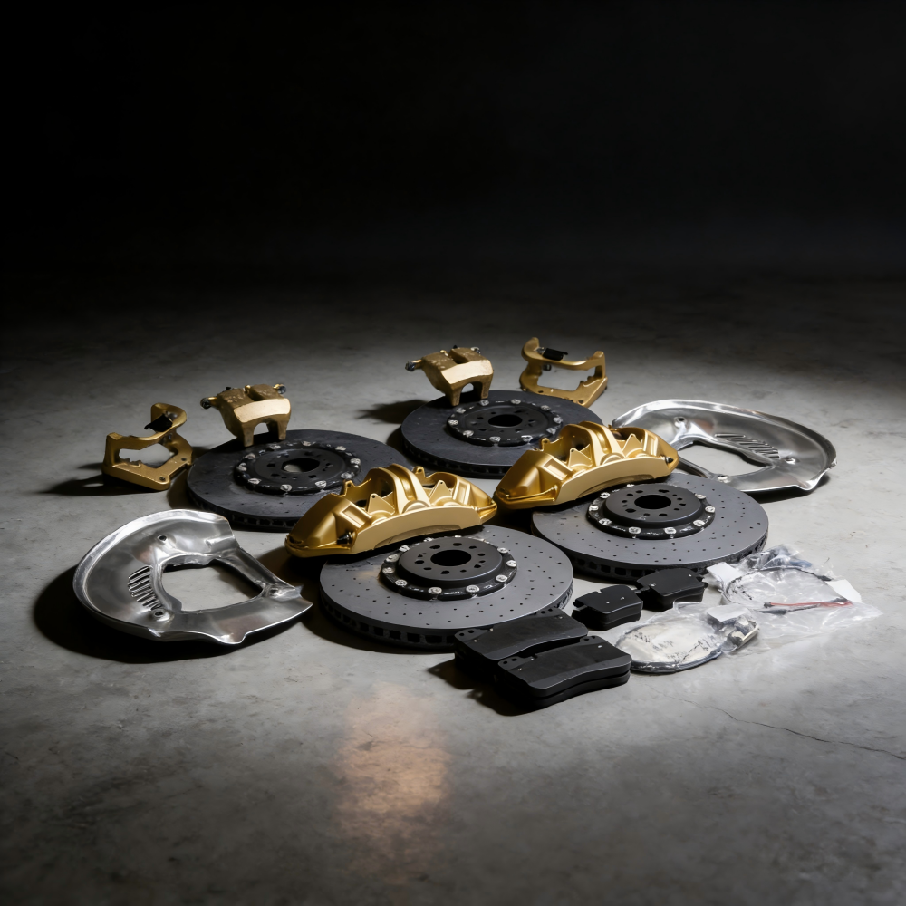 For Car Carbon Ceramic Brake Disc Using Original Caliper Upgrade Front Carbon Rotor For Nissan GTR R35 BMW M2 3 4
