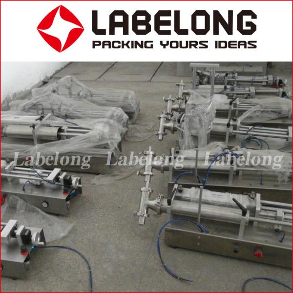 Anti Corrosion Stainless Steel Linear Filling Machine 2000BPH For Bleach Bottle