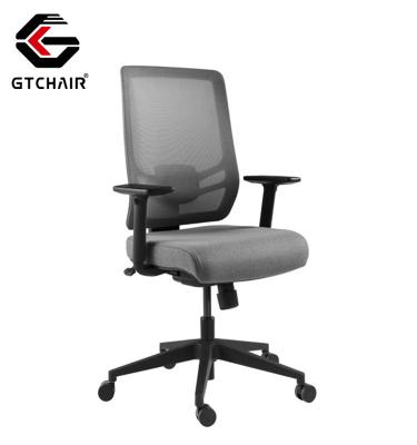 Height Adjustable Online Office Swivel Chairs Seat Paddle Control Ergonomic Mid Back