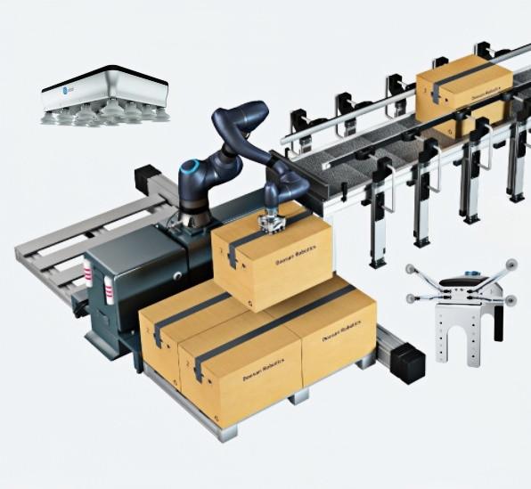 Venda Quente Doosan E0509 5kg Carga Útil 900mm Reach Manipulador de Alimentos Fry Robot Sorvete Robô Máquina de Fabricação de Café
