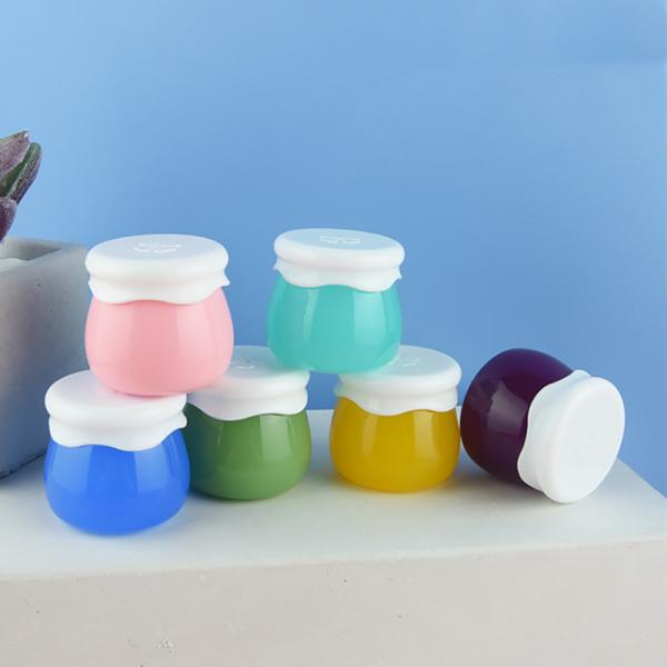 10g Acrylic Cosmetic Jars Cute Lip Balm Containers Acrylic Honey Fruit Shape