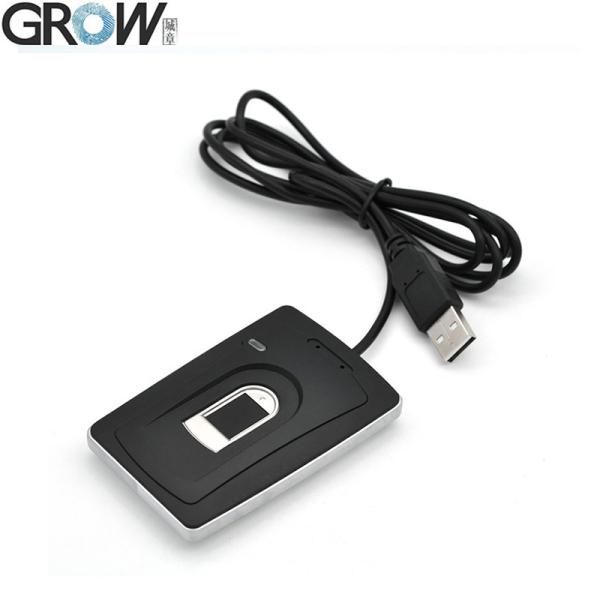 GROW R106 ISO ANSI Стандартный биометрический рабочий стол Капацитивный USB-читатель отпечатков пальцев Поддержка Windows Android