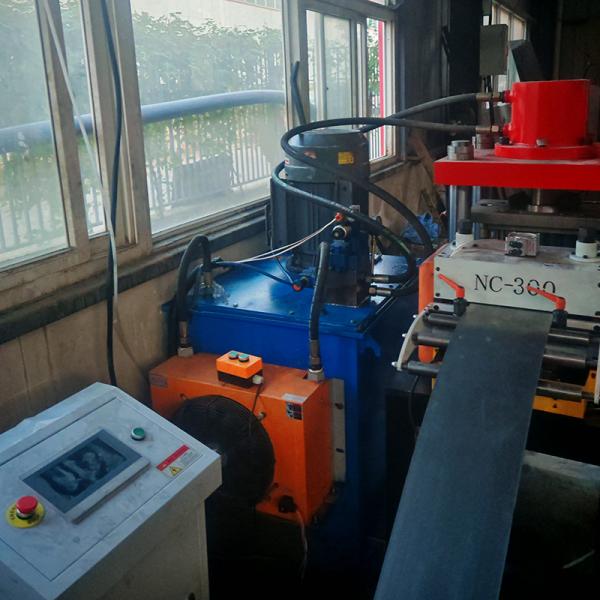 High Tensile Steel Cable Tray Machine With Full Automatic Function Custom Dimension