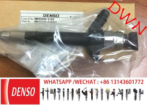 Injetor de combustível comum do trilho de DENSO 095000-5760 para MITSUBISHI 4M41 1465A054 0950005760