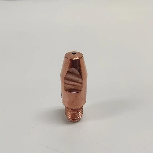 28 mm de longueur M6 CRZR Matériau MIG Pointe de contact de la torche pour la conception de consommables de soudage