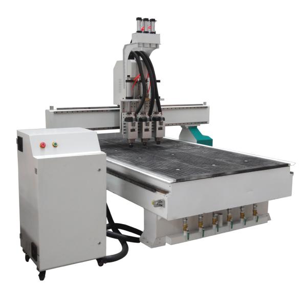 3 Spindles Auto Tool Changer ATC Furniture Wood Relief CNC Machine