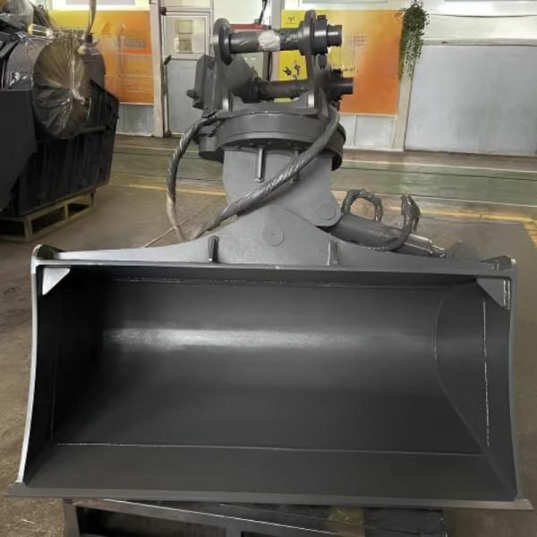 Custom Excavator Tilt Rotating Bucket Attachment for 1 to 30 Ton Heavy Excavators