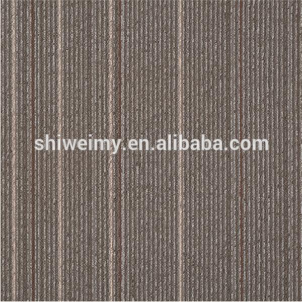 Wholesales striped commercial office carpet tiles