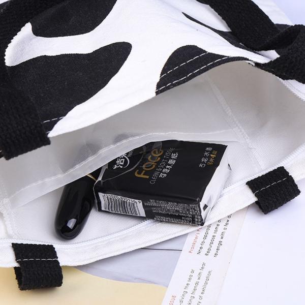 Creative Printing White Women Beach Bag , Hand Travel Shpping Canvas Tote Bags