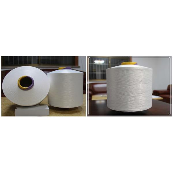 El nilón blanco crudo del 100% texturizó el hilado 70D/24F para el hilo de coser/el paño de Oxford