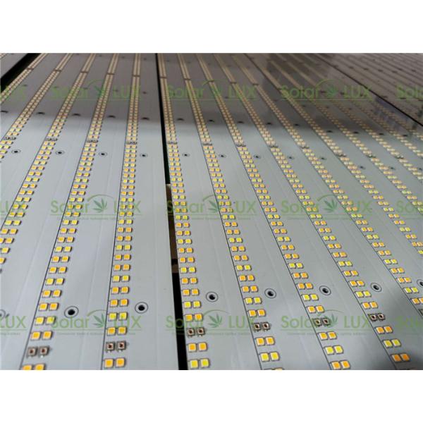 Подгонянная алюминиевая 1.6mm УЛЬТРАФИОЛЕТОВАЯ доска СИД садоводства Pcb