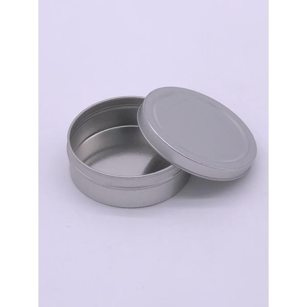 Food Grade Recycled Material Round Tin Container For Package Child Resistance